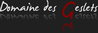 Logo domaine des Geslets